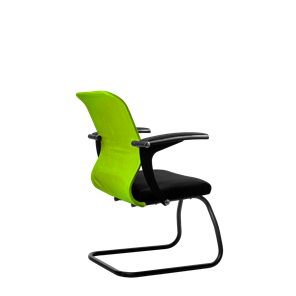 Офисный стул SU-M-4/подл.160/осн.008, Зеленый/Черный в Ревде - предосмотр 2