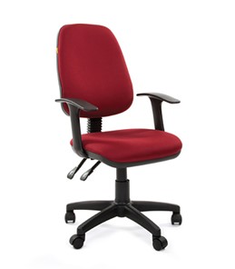 Офисное кресло CHAIRMAN 661 Ткань стандарт 15-11 красная в Каменске-Уральском