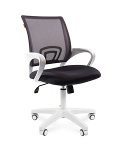 Офисное кресло CHAIRMAN 696 white, tw12-tw04 серый в Ревде