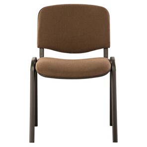 Офисный стул Brabix Iso CF-005 (черный каркас, ткань коричневая) 531973 в Каменске-Уральском