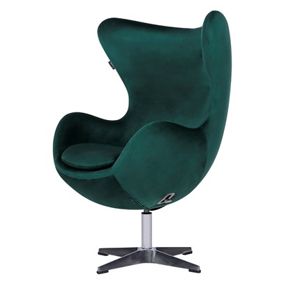 Кресло компьютерное Диксон, Микровелюр зеленый в Полевском - изображение