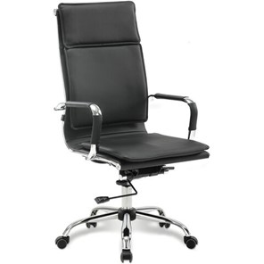 Офисное кресло Brabix Cube EX-523 (экокожа, хром, черное) 531946 в Ревде
