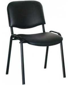 Офисный стул ISO  W BLACK V4 кожзам в Екатеринбурге