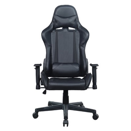 Кресло Brabix GT Carbon GM-115 (две подушки, экокожа, черное) 531932 в Кушве - изображение
