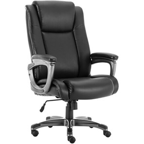 Кресло офисное Brabix Premium Solid HD-005 (рециклированная кожа, черное) в Екатеринбурге
