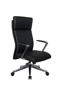 Офисное кресло Riva Chair А1511 (Черный) в Кушве