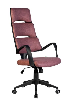 Кресло компьютерное Riva Chair SAKURA (Терракот/черный) в Каменске-Уральском - изображение