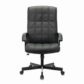 Кресло офисное Brabix Quadro EX-524 (экокожа, черное) 532104 в Новоуральске