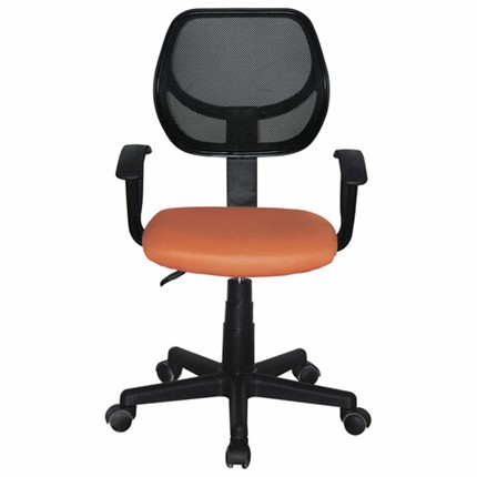 Кресло офисное Brabix Flip MG-305 (ткань TW, оранжевое/черное) в Екатеринбурге - изображение