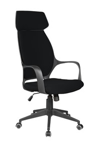 Кресло Riva Chair 7272 (Черный/черный) в Каменске-Уральском