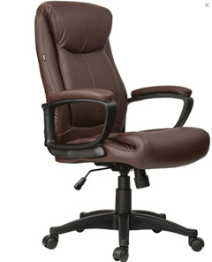 Офисное кресло BRABIX "Enter EX-511", экокожа, коричневое, 531163 в Краснотурьинске