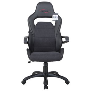 Кресло офисное Brabix Nitro GM-001 (ткань, экокожа, черное) 531817 в Ревде