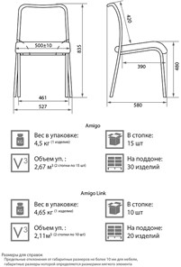 Офисный стул Amigo black сэндвич/cетка W01/T01 в Екатеринбурге - предосмотр 1
