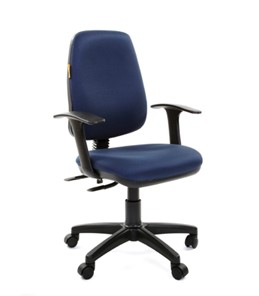 Кресло компьютерное CHAIRMAN 661 Ткань стандарт 15-03 синяя в Кушве