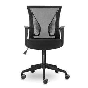 Компьютерное кресло Brabix Wings MG-309 (пластик черный, сетка, черное) 532015 в Краснотурьинске