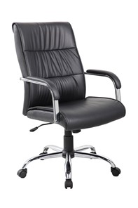 Офисное кресло Riva Chair 9249-1 (Черный) в Каменске-Уральском