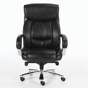 Офисное кресло Brabix Premium Direct EX-580 (хром, рециклированная кожа, черное) в Каменске-Уральском
