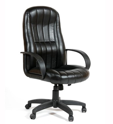 Кресло CHAIRMAN 685, экокожа, цвет черный в Кушве - изображение