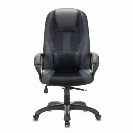 Компьютерное кресло Brabix Premium Rapid GM-102 (экокожа/ткань, черное/серое) 532105 в Екатеринбурге - изображение