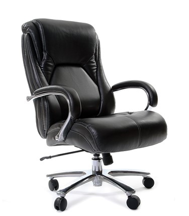 Кресло компьютерное CHAIRMAN 402, черный в Кушве - изображение