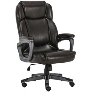 Кресло компьютерное Brabix Premium Favorite EX-577 (пружинный блок, рециклир. кожа, коричневое) 531936 в Богдановиче