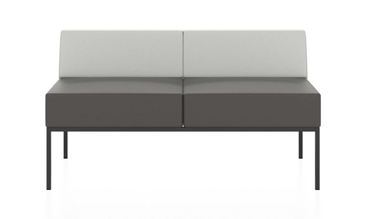 Двухместный модуль Сигма, серый, белый, 130 в Краснотурьинске - изображение 1