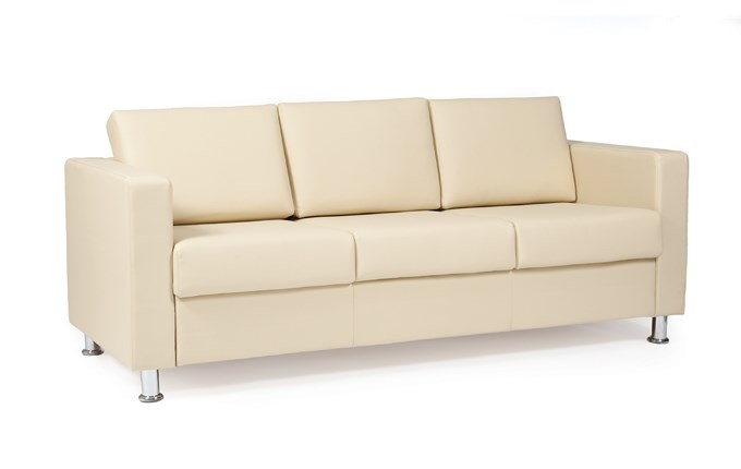 Офисный диван Симпл трехместный, экокожа в Ирбите - изображение 1