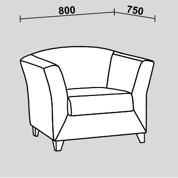 Кресло для отдыха Нео 50 в Ревде - изображение 2