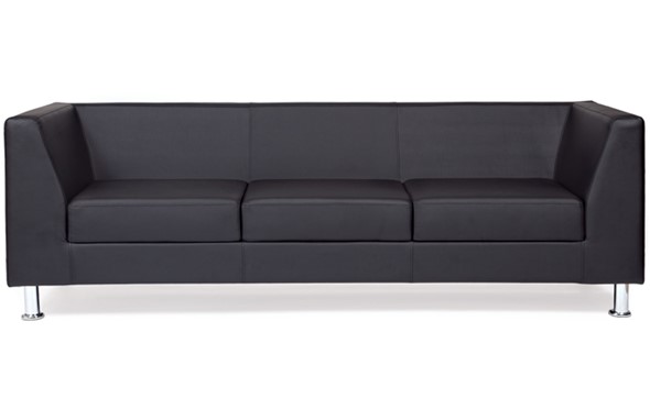 Прямой офисный диван Дерби трехместный в Полевском - изображение