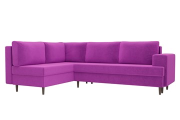 Угловой диван Сильвана, Фиолетовый (вельвет) в Екатеринбурге