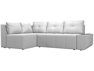 Угловой диван для гостиной Амадэус, Белый (экокожа) в Ревде