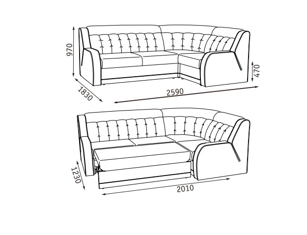 Угловой диван Блистер 2 в Первоуральске - изображение 10