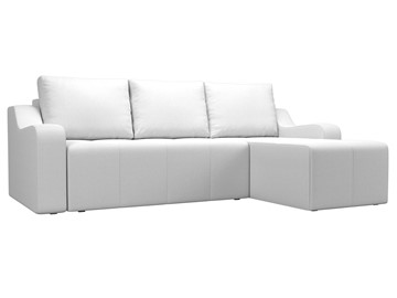 Угловой диван для гостиной Элида, Белый (экокожа) в Первоуральске