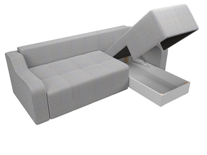 Угловой диван для гостиной Элида, Корфу 02 (рогожка) в Ревде - изображение 6