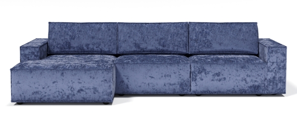 Угловой диван Лофт 357х159х93 (НПБ/Тик-так) в Красноуфимске - изображение