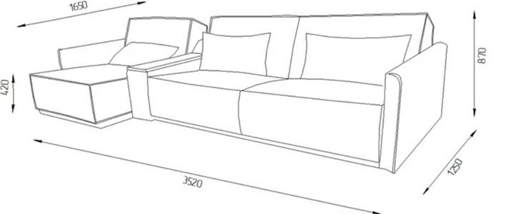 Угловой диван Лофт (НПБ) в Каменске-Уральском - изображение 3