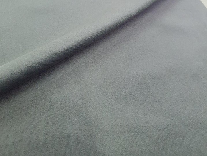 Диван угловой Николь, Серый/Черный/Черный (велюр/экокожа) в Первоуральске - изображение 8