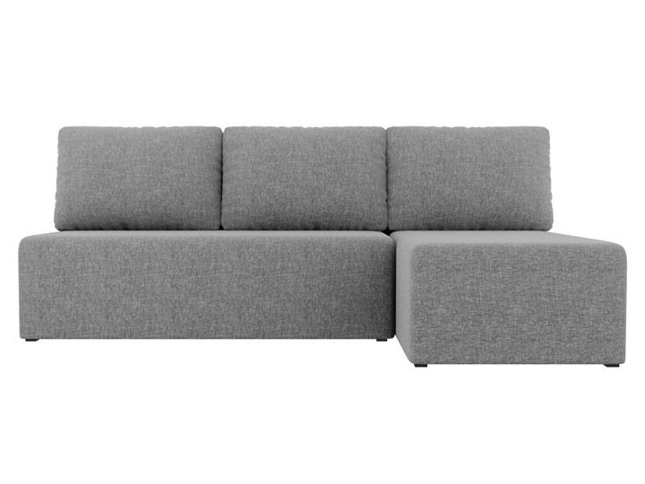 Угловой диван Поло, Серый (рогожка) в Первоуральске - изображение 1