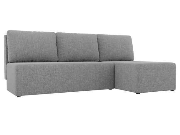 Угловой диван Поло, Серый (рогожка) в Красноуфимске - изображение
