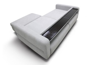 Угловой диван с пуфом Марко (м6,1+м3д+м3ящ+м6,1+м13) в Новоуральске - предосмотр 5