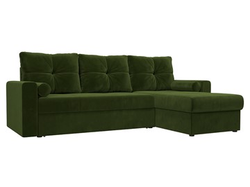 Угловой диван Верона, Зеленый (микровельвет) в Ревде