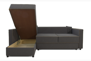Угловой диван Jordan (Uno grey+Atrium01+Uno cottun) в Асбесте - предосмотр 4
