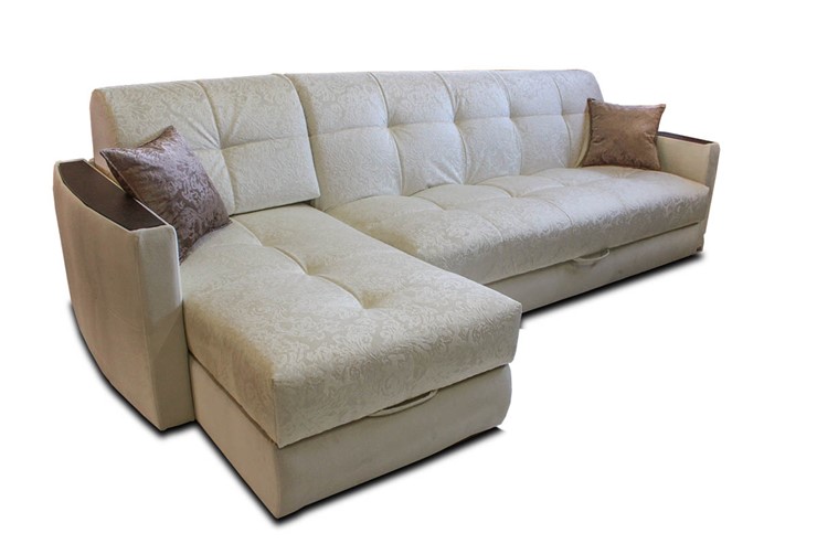 Угловой диван с оттоманкой Аккордеон-К (сп.м. 1600х2050) в Екатеринбурге - изображение 2