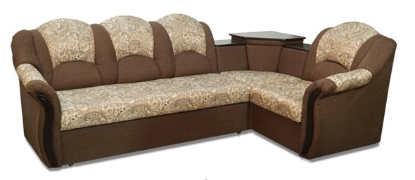 Угловой диван Соня-8 с полкой и креслом в Каменске-Уральском - изображение