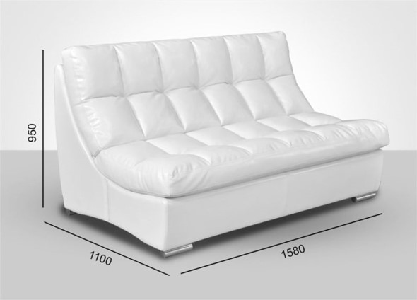 Прямой диван Брайтон с механизмом в Ревде - изображение