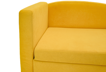 Мягкий диван левый Тедди желтый в Ирбите - предосмотр 2