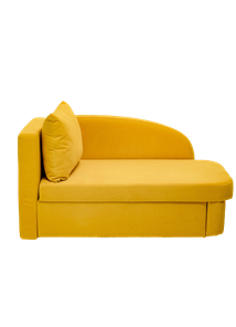 Мягкий диван левый Тедди желтый в Асбесте - предосмотр 4