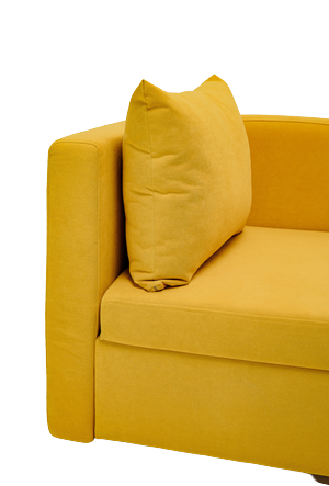 Мягкий диван левый Тедди желтый в Богдановиче - изображение 5