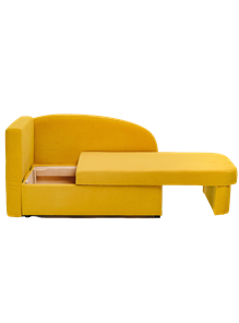 Мягкий диван левый Тедди желтый в Кушве - предосмотр 9