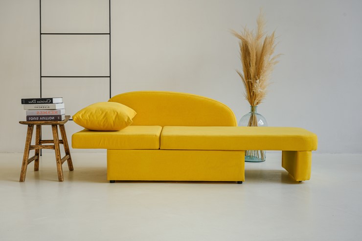 Мягкий диван левый Тедди желтый в Асбесте - изображение 20